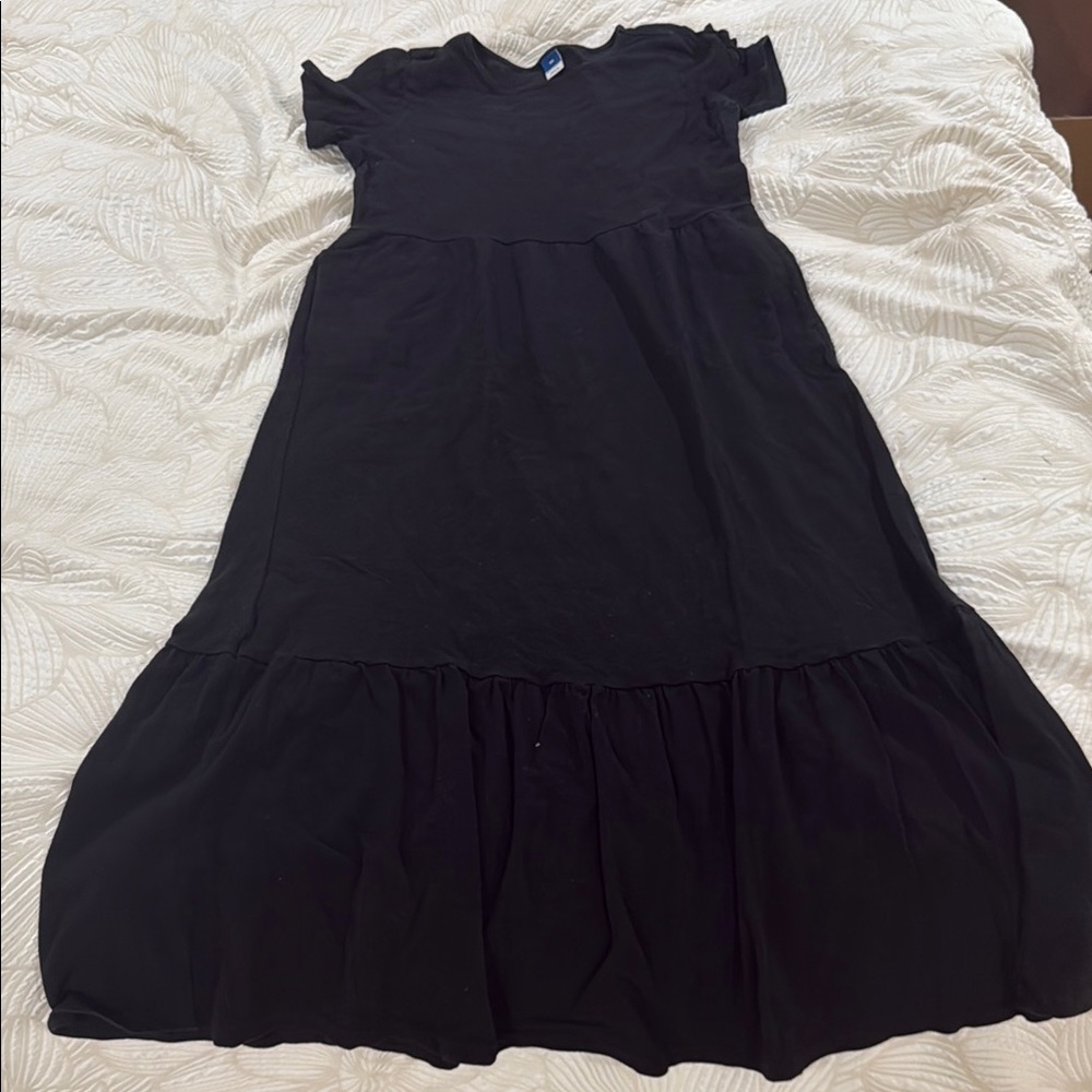Black Maxi Dress, Great Condition, Old Navy